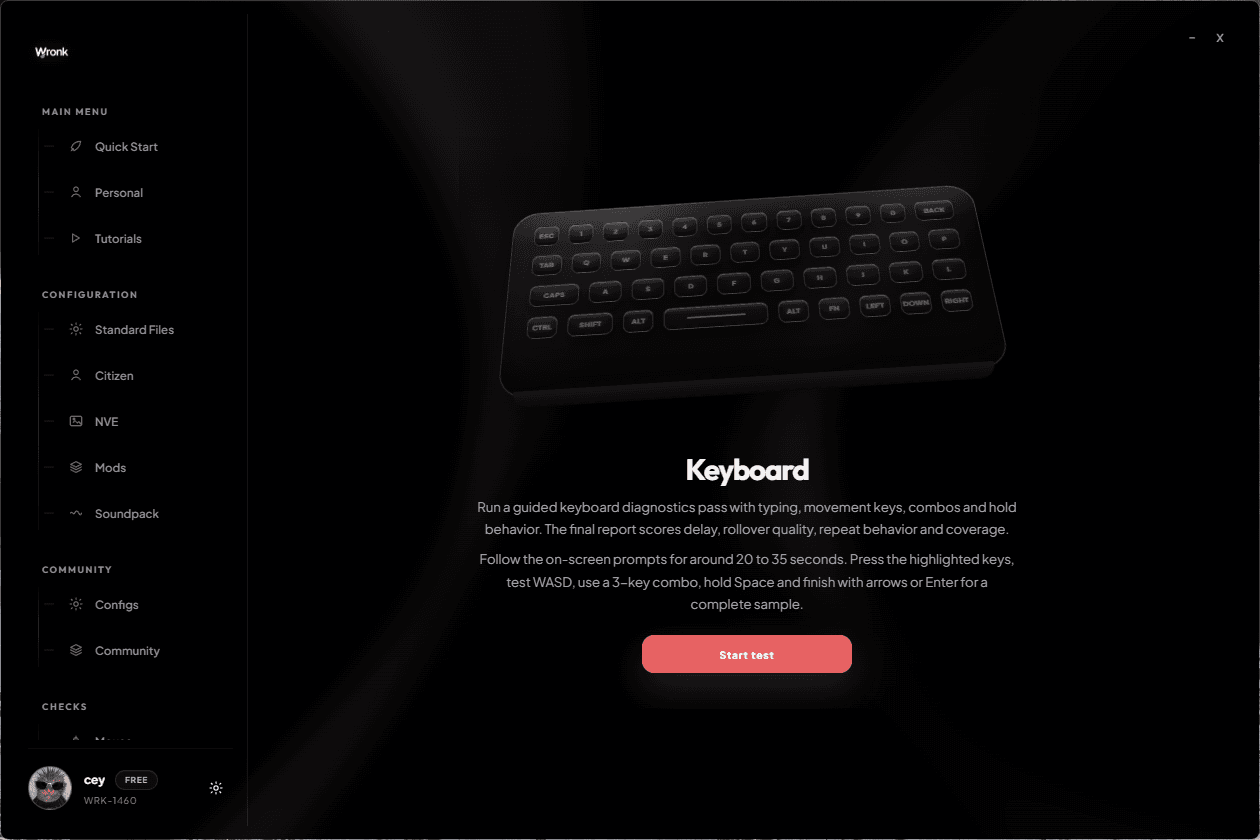 app screen